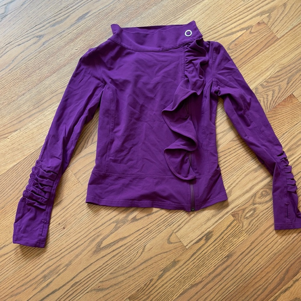 Work out zip up